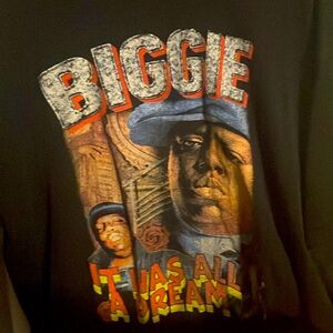 2xl biggie smalls tshirt